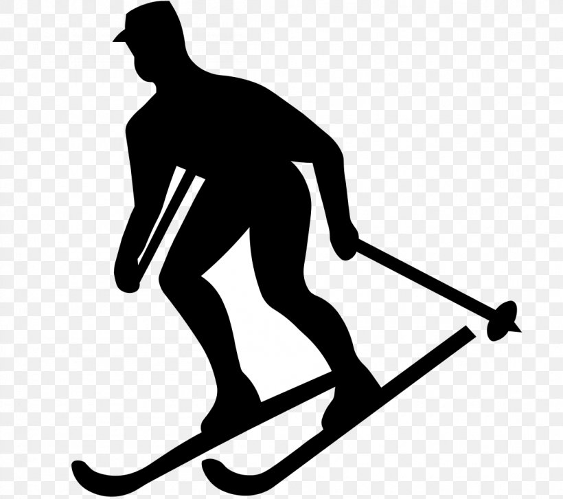 Freeskiing Silhouette Clip Art, PNG, 1155x1024px, Skiing, Area, Black, Black And White, Crosscountry Skiing Download Free