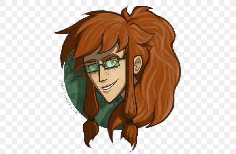 Glasses Clothing Bown Alice Mammal, PNG, 500x536px, Glasses, Art, Art Museum, Brown Hair, Cartoon Download Free