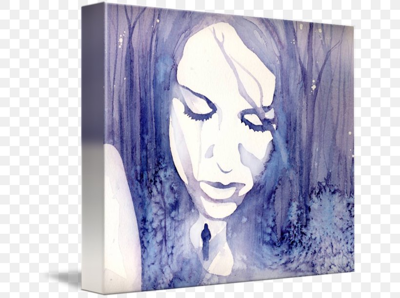 Acrylic Paint Modern Art Watercolor Painting Picture Frames Portrait, PNG, 650x612px, Acrylic Paint, Acrylic Resin, Art, Blue, Modern Architecture Download Free