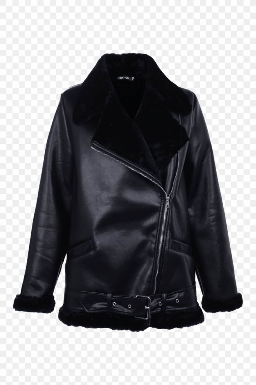 Leather Jacket Coat Fur Clothing, PNG, 1000x1500px, Jacket, Black, Clothing, Coat, Collar Download Free