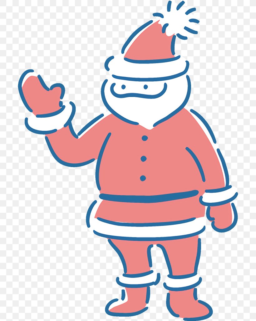 Santa Claus, PNG, 708x1026px, Cartoon, Fictional Character, Pleased, Santa Claus Download Free