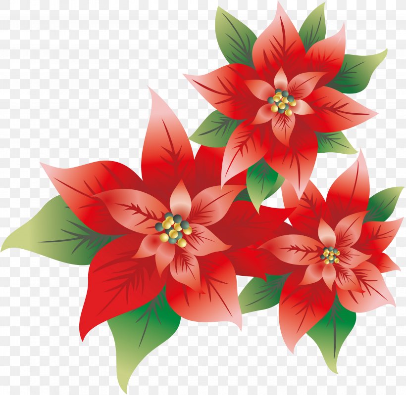 Christmas Clip Art, PNG, 3925x3829px, Christmas, Christmas Tree, Cut Flowers, Flora, Floral Design Download Free