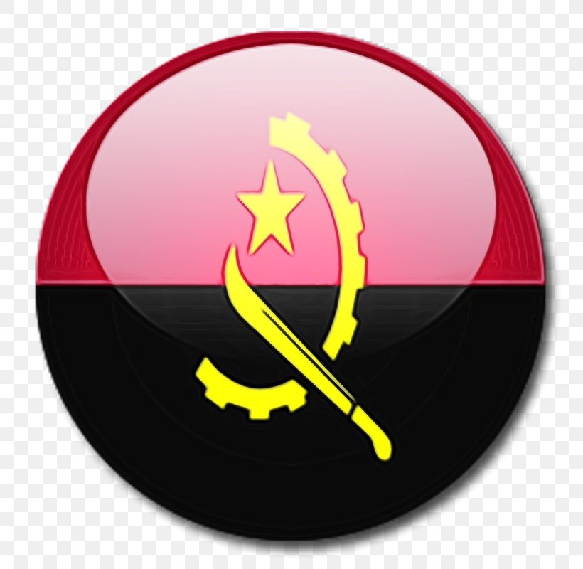 Circle Background Arrow, PNG, 800x800px, Flag Of Angola, Angola, Flag, Flag Of Afghanistan, Flag Of Algeria Download Free