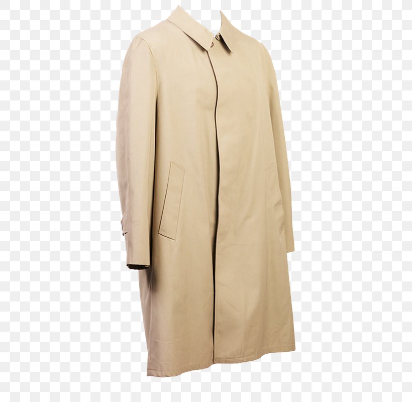 Trench Coat Overcoat Beige, PNG, 600x800px, Trench Coat, Beige, Coat, Overcoat, Sleeve Download Free