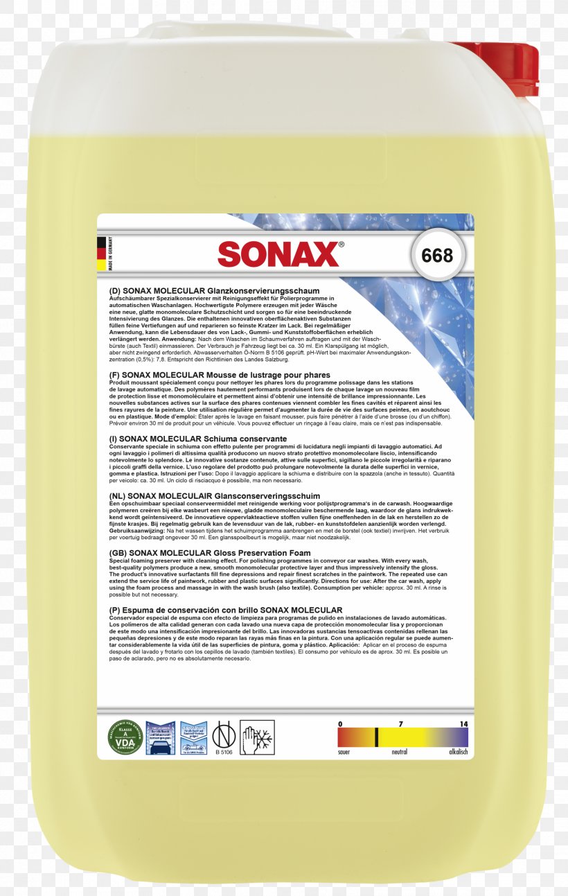 Car Sonax Liquid Chemistry Autokosmetika, PNG, 1919x3026px, Car, Autokosmetika, Automotive Fluid, Chemistry, Cleaning Download Free