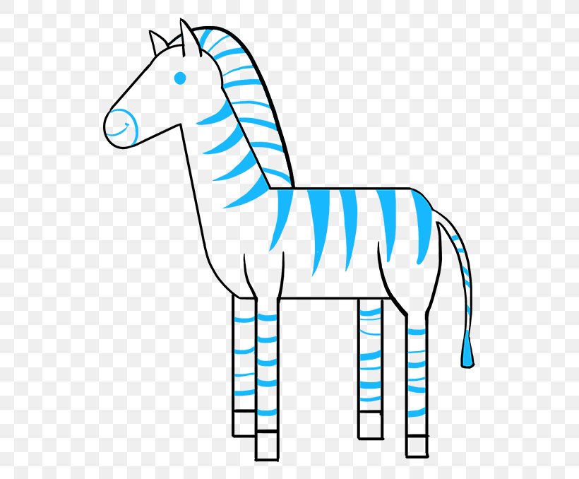 Drawing Zebra Horse Sketch Image, PNG, 680x678px, Drawing, Animal, Animal Figure, Area, Black And White Download Free