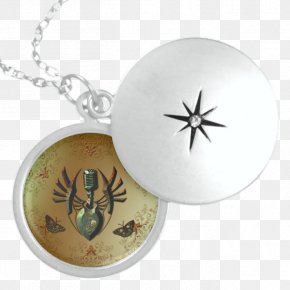 Silver Microphone - Locket Charms & Pendants Necklace Gift Birthstone PNG