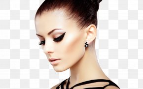 Model - Cosmetics Make-up Artist Eye Shadow Model Eye Liner PNG