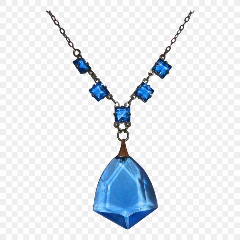 Jewellery Necklace Blue Charms & Pendants Gemstone, PNG, 1024x1024px, Jewellery, Art, Art Deco, Blue, Body Jewellery Download Free