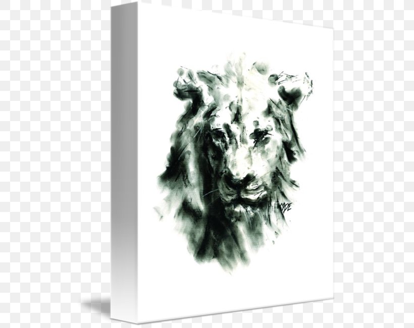 Lion Drawing Chicago Painting Art, PNG, 515x650px, Lion, Art, Art Museum, Big Cats, Black And White Download Free
