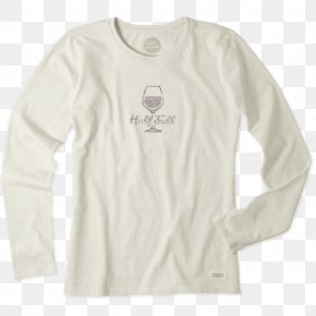 T-shirt - Long-sleeved T-shirt Life Is Good Company PNG