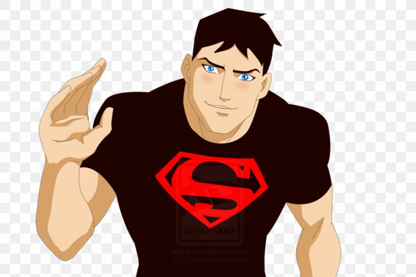 Superboy Young Justice T-shirt Robin Wally West, PNG, 900x600px, Watercolor, Cartoon, Flower, Frame, Heart Download Free
