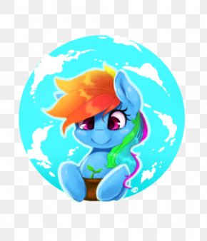 Little Pony Frame - Equestria Daily Rainbow Dash DeviantArt Pony PNG
