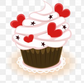 Lovely Cake - Ice Cream Cupcake PNG