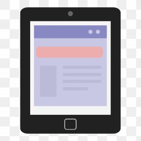 Vector Material Work Tablet PC - IPad Computer Icon PNG