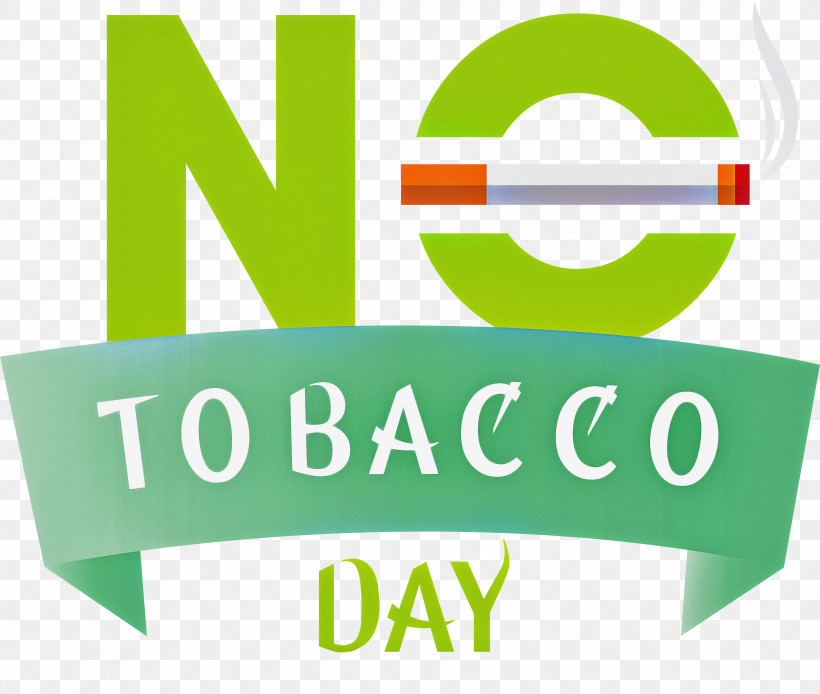 No-Tobacco Day World No-Tobacco Day, PNG, 3000x2540px, No Tobacco Day, Area, Green, Logo, M Download Free