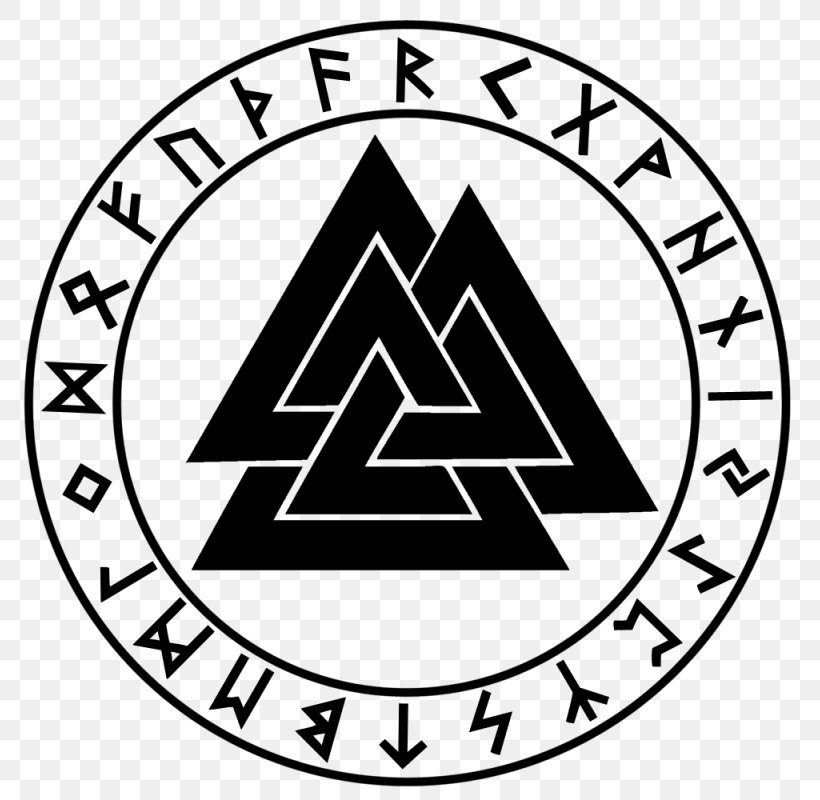 Odin Runes Vegvísir Valknut Runic Magic, PNG, 800x800px, Odin, Area, Black And White, Elder Futhark, Heathenry Download Free