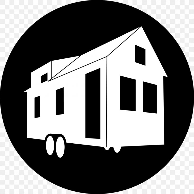 Tiny House Movement Clip Art Home Building, PNG, 1000x1000px, House, Area, Black And White, Brand, Building Download Free