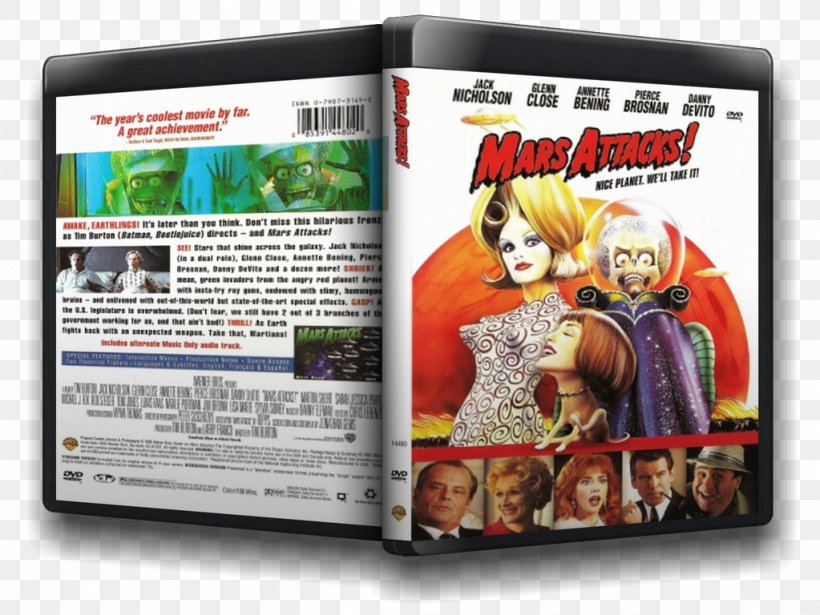 DVD Pier 1 Imports Widescreen Mars Attacks!, PNG, 1023x768px, Dvd, Mars Attacks, Media, Pier 1 Imports, Widescreen Download Free