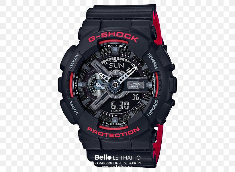 G-Shock GA100 Watch Casio Red, PNG, 500x600px, Gshock, Analog Watch, Belt, Brand, Buckle Download Free
