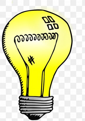 Light Bulb Yellow - Light Bulb Cartoon PNG