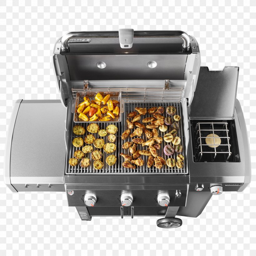 Barbecue Weber-Stephen Products Propane Grilling Gasgrill, PNG, 1800x1800px, Barbecue, Animal Source Foods, Contact Grill, Cuisine, Gas Burner Download Free