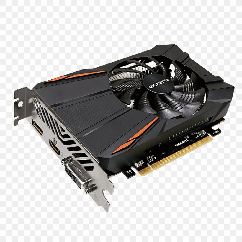 Graphics Cards & Video Adapters AMD Radeon RX 550 GDDR5 SDRAM PCI Express Gigabyte Technology, PNG, 1000x1000px, Graphics Cards Video Adapters, Amd Radeon 500 Series, Amd Radeon Rx 550, Amd Radeon Rx 560, Cable Download Free