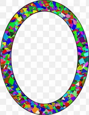 Oval Art - Party Confetti PNG