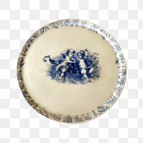 Plate - Plate Porcelain Blue And White Pottery Sitzendorf PNG