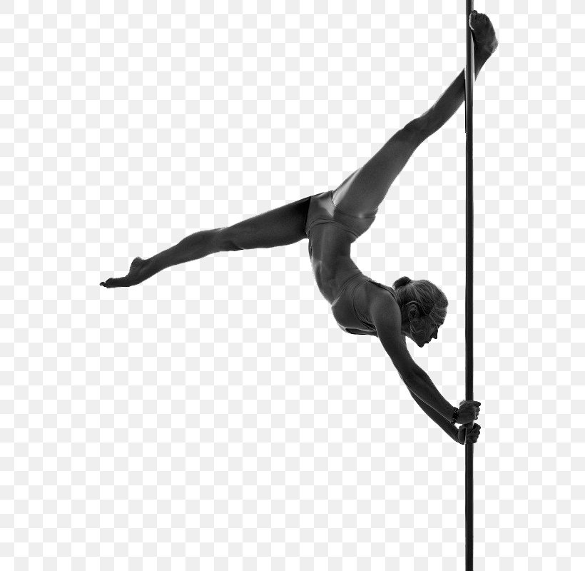 Pole Dance Silhouette, PNG, 580x800px, Pole Dance, Art, Black And White, Dance, Dance Party Download Free