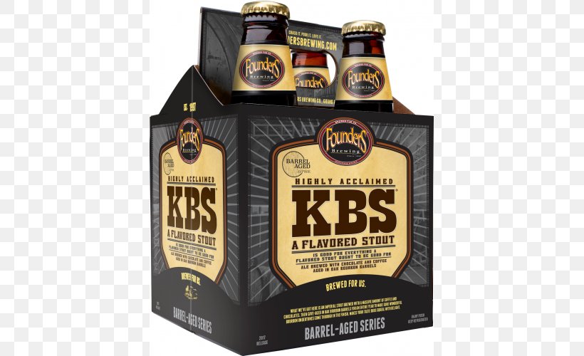 Founders Brewing Company Founder's KBS Beer Founder's Breakfast Stout, PNG, 500x500px, Founders Brewing Company, Alcoholic Beverage, Ale, Barrel, Beer Download Free