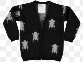 Jacket - Cardigan Jacket Sleeve Black M PNG