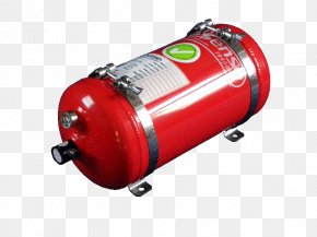Bottle - Firefighting Foam Aluminium Bottle Fire Extinguishers Fire Suppression System PNG