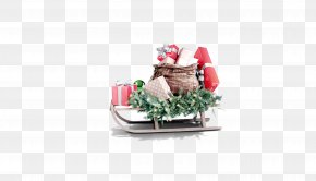 Gift - Rudolph Santa Claus Christmas Deer PNG