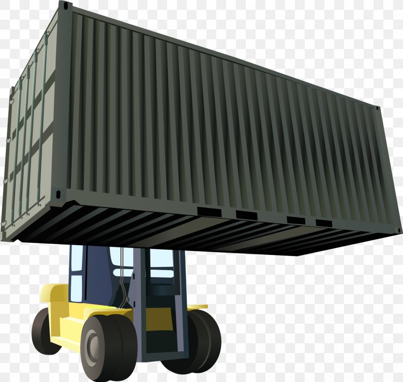 Car Forklift Intermodal Container Truck, PNG, 1509x1435px, Car, Architecture, Cargo, Facade, Forklift Download Free