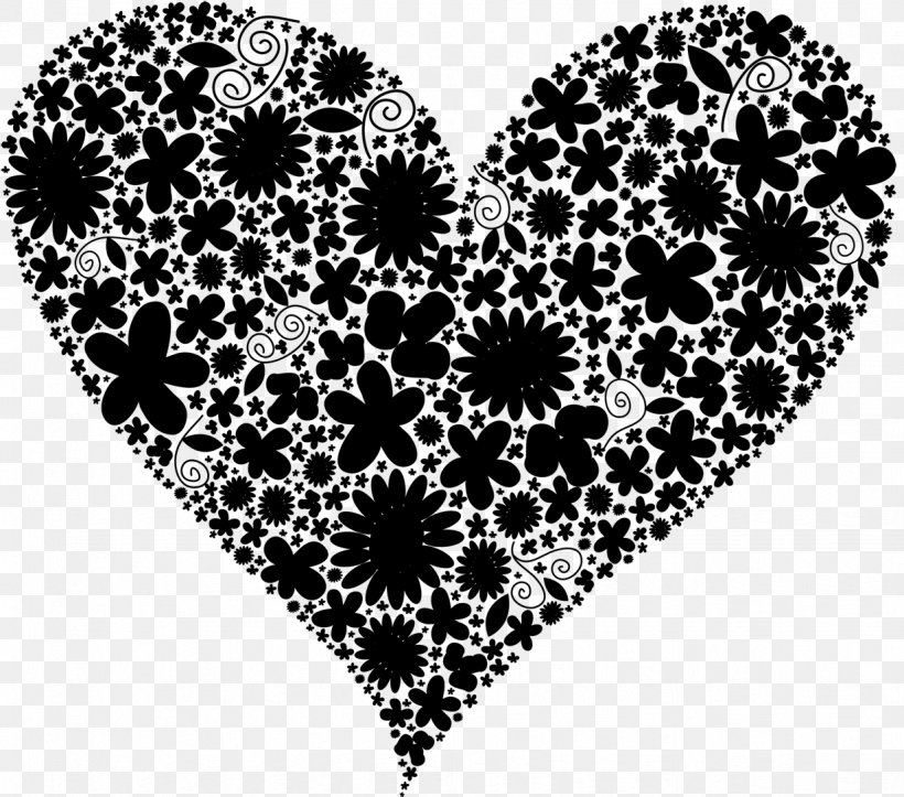 Heart Damask Pattern Image Stempel Herz, PNG, 1234x1089px, Heart, Black, Blackandwhite, Box, Boxsealing Tape Download Free