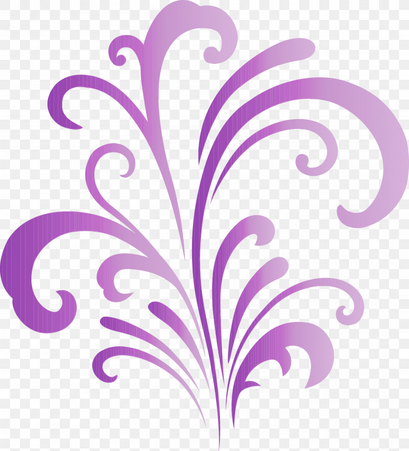 Purple Violet Pattern Ornament Plant, PNG, 2716x3000px, Spring Frame, Decoration Frame, Ornament, Paint, Plant Download Free