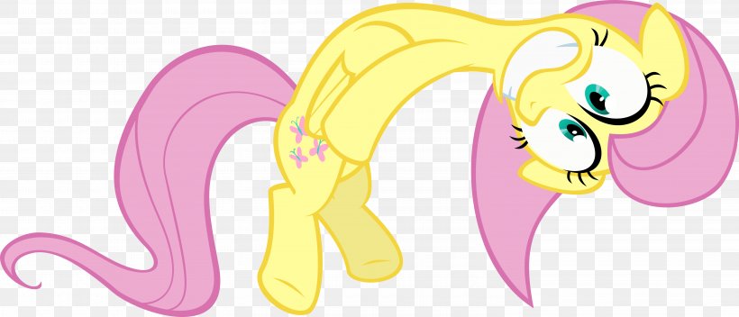 Fluttershy Applejack Rainbow Dash Pony Horse, PNG, 6000x2580px, Watercolor, Cartoon, Flower, Frame, Heart Download Free