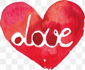 Creative Valentine's Day - Watercolor Painting Valentines Day PNG
