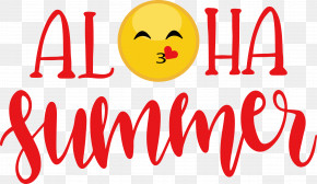 Aloha Summer Emoji Summer PNG