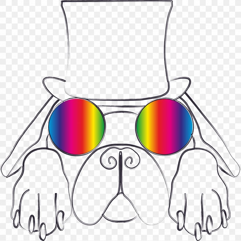 Bulldog Zazzle Puppy Sunglasses, PNG, 1916x1920px, Bulldog, Area, Artwork, Dog, Eyewear Download Free