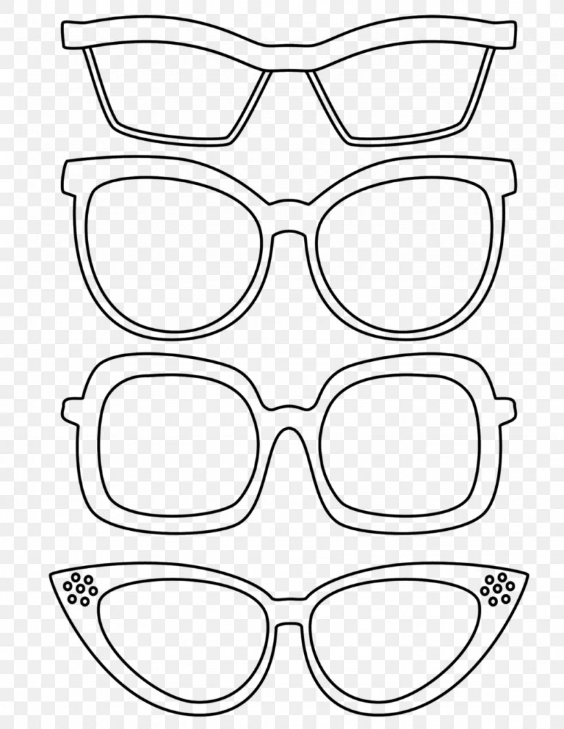 Coloring Book Sunglasses Drawing Child, PNG, 1024x1324px, Coloring Book, Area, Black, Black And White, Child Download Free