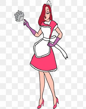 Jessica Rabbit French Maid Alice Mitchell Dress PNG
