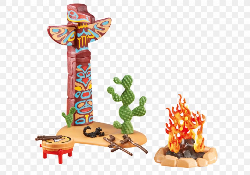 Totem Pole Playmobil Indigenous Peoples Of The Americas Toy Fire, PNG, 2000x1400px, Totem Pole, Animal Figure, Campfire, Cowboy, Fire Download Free