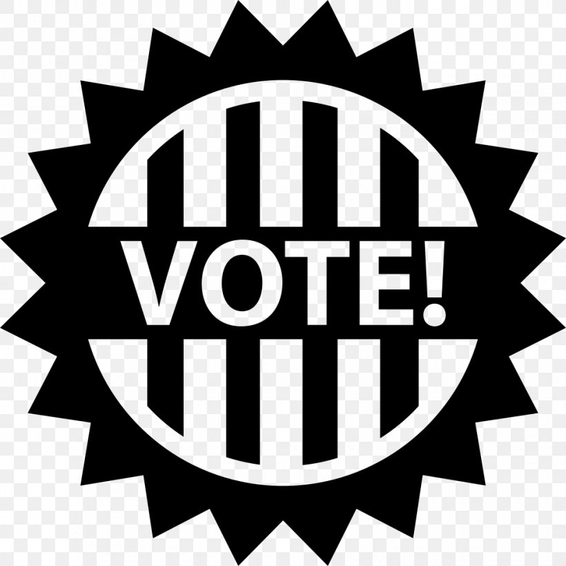 Voting Ballot Box Election Clip Art, PNG, 980x980px, Voting, Ballot, Ballot Box, Black And White, Brand Download Free