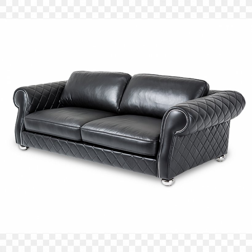 Couch Chair Upholstery Furniture Leather, PNG, 1000x1000px, Couch, Black, Bonded Leather, Chair, Comfort Download Free