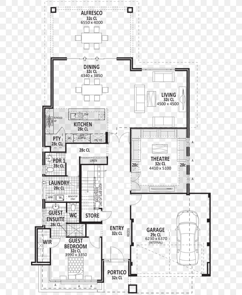 Floor Plan Bedroom Storey House Plan, PNG, 620x1000px, Floor Plan, Area, Backyard, Balcony, Bedroom Download Free