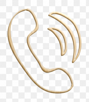 Call Icon Social Media Hand Drawn Icon Phone Auricular Hand Drawn Outline Icon PNG