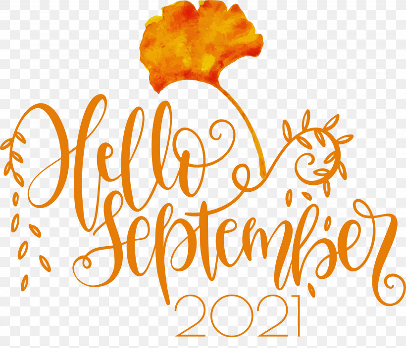 Hello September September, PNG, 3065x2632px, Hello September, Calligraphy, Logo, Meter, Presentation Download Free