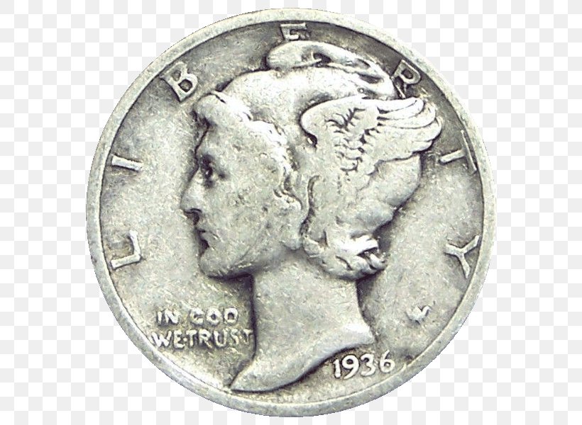 Mercury Dime Liberty Head Nickel Morgan Dollar, PNG, 600x600px, Dime, Buffalo Nickel, Coin, Currency, Dollar Coin Download Free